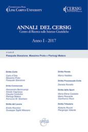 Annali del Cersig. Anno I (2017)