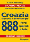 Croazia, Slovenia e Montenegro. 888 porti, approdi e baie