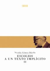 Escolios a un texto implícito. Ediz. italiana. Vol. 2