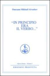 In principio era il verbo