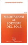 Meditazioni al sorgere del sole