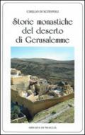 Storie monastiche del deserto di Gerusalemme