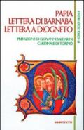 Papia-Lettera di Barnaba-Lettera a Diogneto