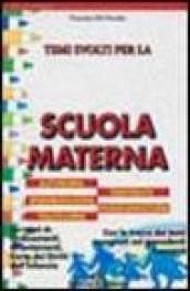 Temi svolti per la prova scritta al concorso per la scuola materna