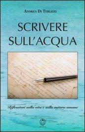 Scrivere sull'acqua