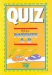 Quiz per la patente A e B