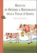 Ricette di osterie e ristoranti della Valle d'Aosta