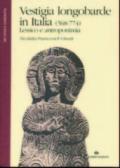 Vestigia longobarde in Italia (568-774). Lessico e antroponimia