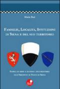 Famiglie, località, istituzioni di Siena e del suo territorio