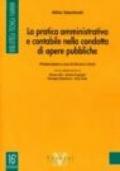 La pratica amministrativa e contabile nella condotta di opere pubbliche