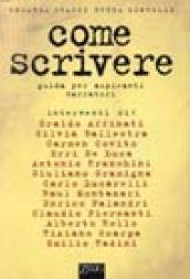 Come scrivere. Guida per aspiranti scrittori