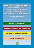 Figure ministeriali richiamate nei quiz per le patenti di guida A1, A2, A, B1, B, B+96, BE con didascalie esplicative