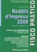 Redditi d'impresa 2008