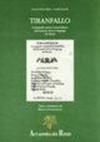 Tiranfallo. Commedia nuova carnovalesca del fumoso de' la Congrega de' rozzi di Siena