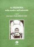 La filosofia nella scuola e nell'università. 3.