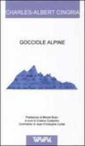 Gocciole alpine. Testo a fronte