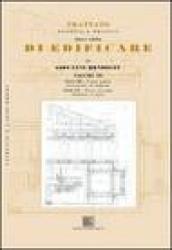 Trattato teorico e pratico dell'arte di edificare. 3.Costruzioni in legname. Strutture in ferro