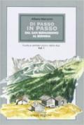 Di passo in passo. Dal San Bernardino al Bernina. Guida ai sentieri storici delle Alpi