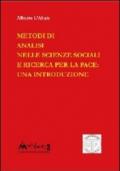 Metodi di analisi nelle scienze sociali e ricerca per la pace. Una introduzione