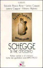 Schegge di fine Ottocento. Notizie curiose e di cronaca tratte dai quotidiani sardi (1890-1900)