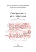 Corrispondenza di inviati diversi (aprile 1493-novembre 1494)