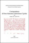 Corrispondenza di Piero Alamanni e Bartolomeo Ugolini (maggio 1492-aprile 1493)