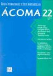 Acoma. Rivista internazionale di studi nordamericani. 22.