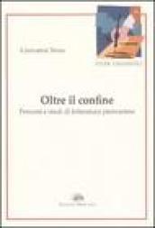 Oltre il confine. Percorsi e studi di letteratura piemontese