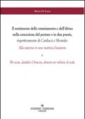 Il sentimento dello straniamento e dell'abisso nella concezione del poetare e in due poesie, rispettivamente di Carducci e Montale