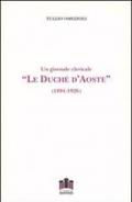 Le duché d'Aoste. Un giornale clericale (1894-1926)