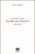 Le duché d'Aoste. Un giornale clericale (1894-1926)