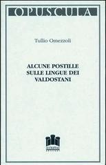 Alcune postille sulle lingue dei valdostani