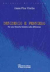 Desiderio e pensiero per una filosofia fondata sulla differenza