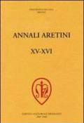 Annali aretini vol. 15-16