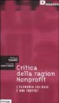 Critica della ragion Nonprofit. L'economia solidale è una truffa?