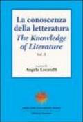La conoscenza della letteratura-The knowledge of literature. 2.
