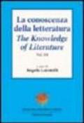 La conoscenza della letteratura-The knowledge of literature: 3