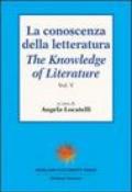 La conoscenza della letteratura-The knowledge of literature: 5