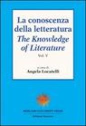 La conoscenza della letteratura-The knowledge of literature: 5