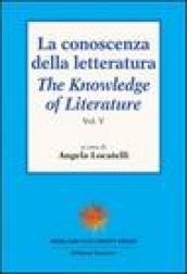 La conoscenza della letteratura-The knowledge of literature: 5