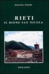 Rieti. Il rione San Nicola