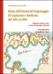 Brano dell'istoria del brigantaggio di Capitanata e Basilicata dal 1861 al 1864