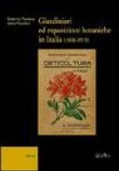 Giardinieri ed esposizioni botaniche in Italia (1800-1915)