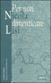 Per non dimenticare Nicola Lisi