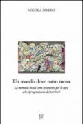 Un mondo dove tutto torna. La memoria locale come strumento per la cura e la riproduzione dei territori