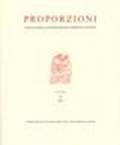 Proporzioni. Annali della Fondazione di studi di storia dell'arte Roberto Longhi