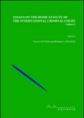 Essays on the Rome statute of the International criminal court: 1