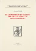 Le grammatiche d'italiano per inglesi (1565-1776). Un'analisi linguistica