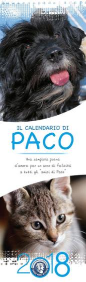 Il calendario di Paco 2018