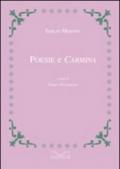 Poesie e carmina. Testo latino a fronte